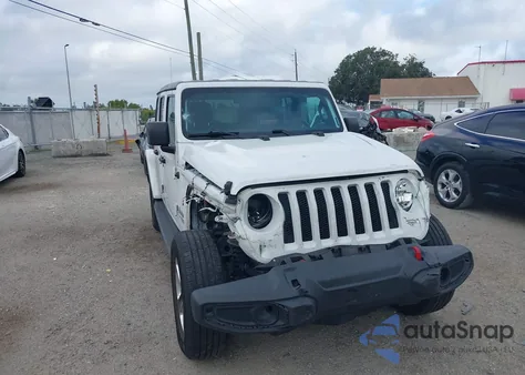 2018 Jeep Wrangler Unlimited Sport S 4X4 из США, поврежденный, VIN 1C4HJXDGXJW138238